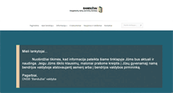 Desktop Screenshot of banduziai.org